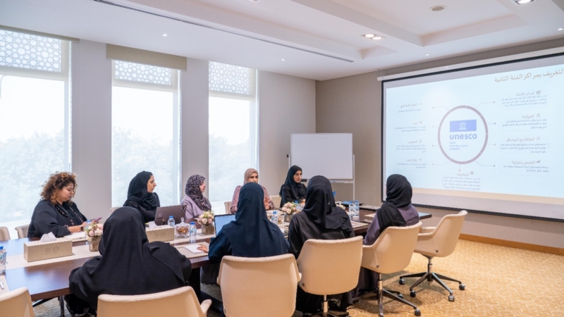 The Ajman Private Education Affairs Office organizes an introductory meeting with the Regional Educational Planning Center affiliated with the United Nations Educational, Scientific and Cultural Organization (UNESCO)