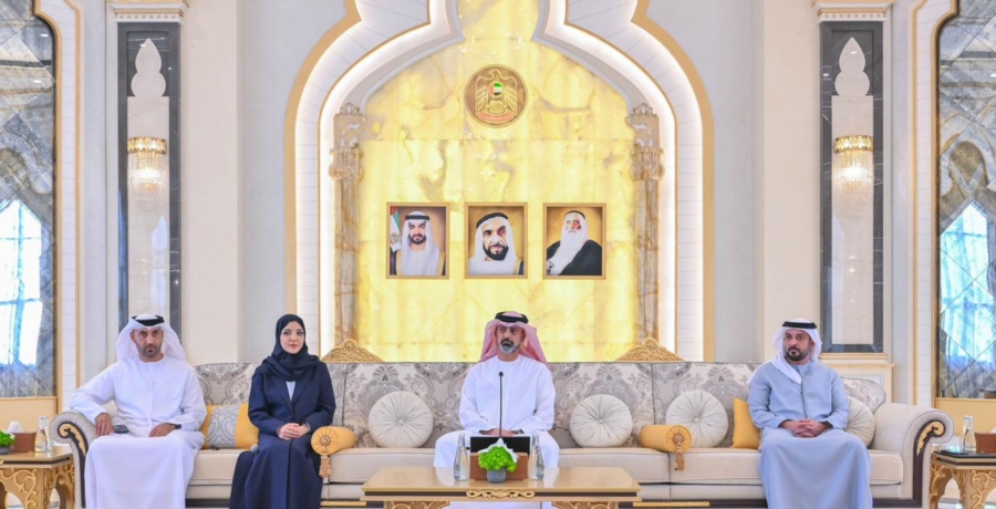 Ammar bin Humaid Receives Participants of the “Future Government Leaders in the Arab World” Program